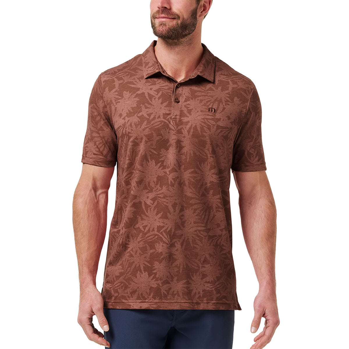 TravisMathew Featherweight Ticket Golf Polo