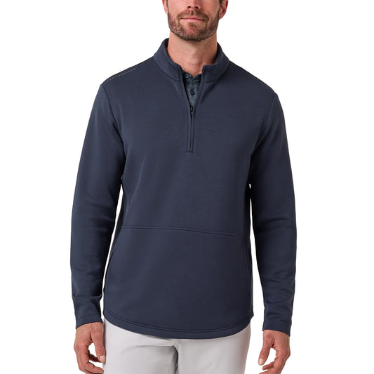TravisMathew Fibercloud Quarter Zip Golf Pullover