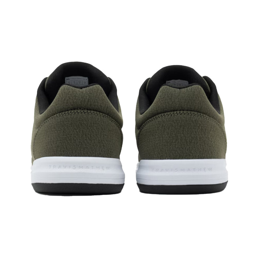 TravisMathew The Daily 2 Woven Golf Shoes Olive Green