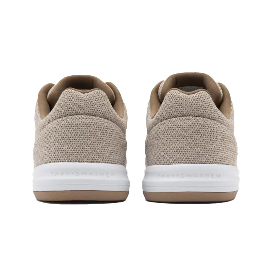TravisMathew The Daily 2 Knit Golf Shoes Heather Natural