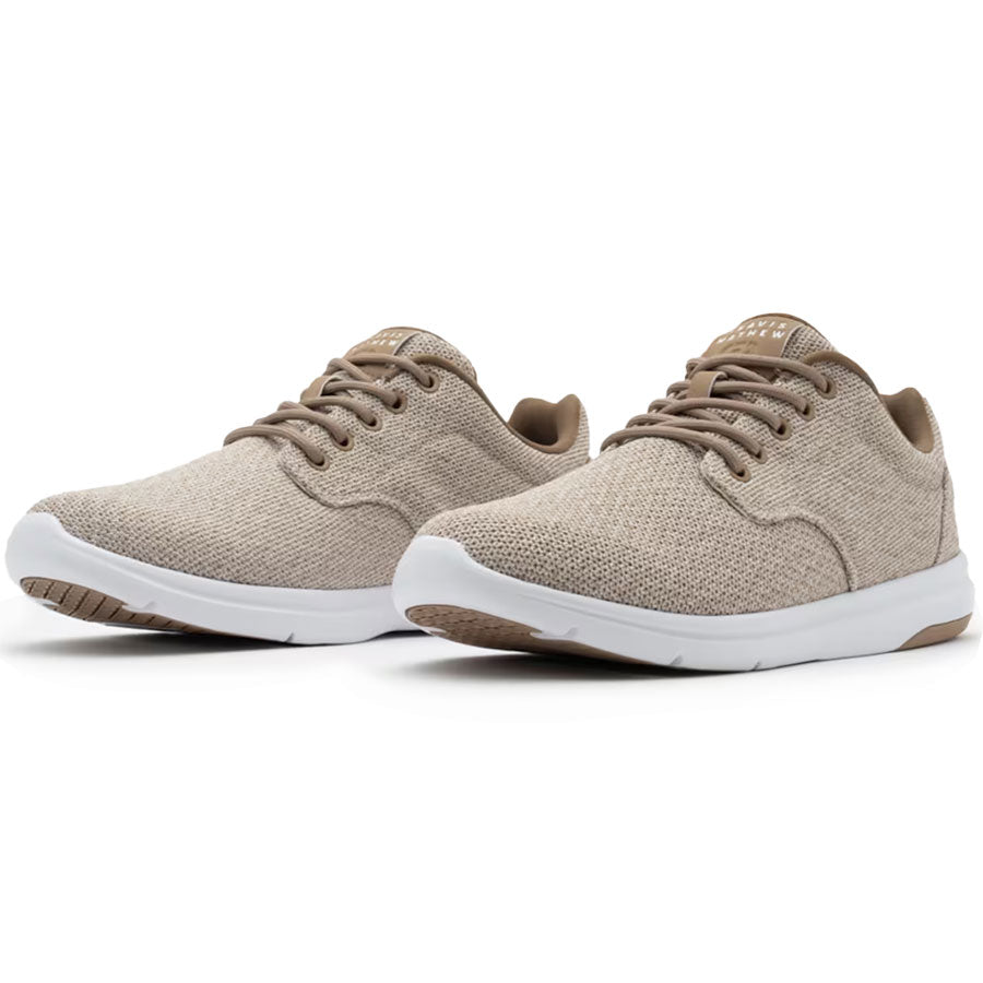 TravisMathew The Daily 2 Knit Golf Shoes Heather Natural