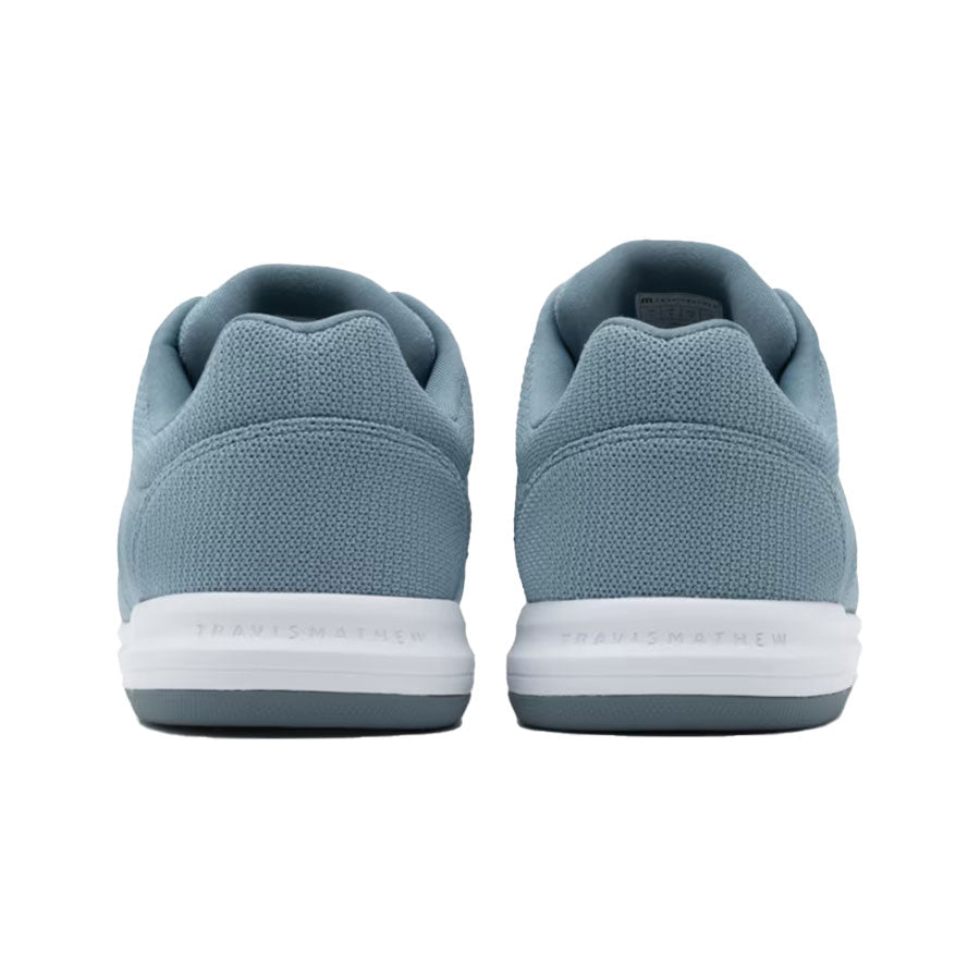 TravisMathew The Daily 2 Knit Golf Shoes Heather Provincial Blue