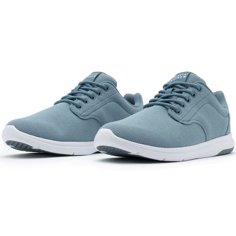 TravisMathew The Daily 2 Knit Golf Shoes Heather Provincial Blue