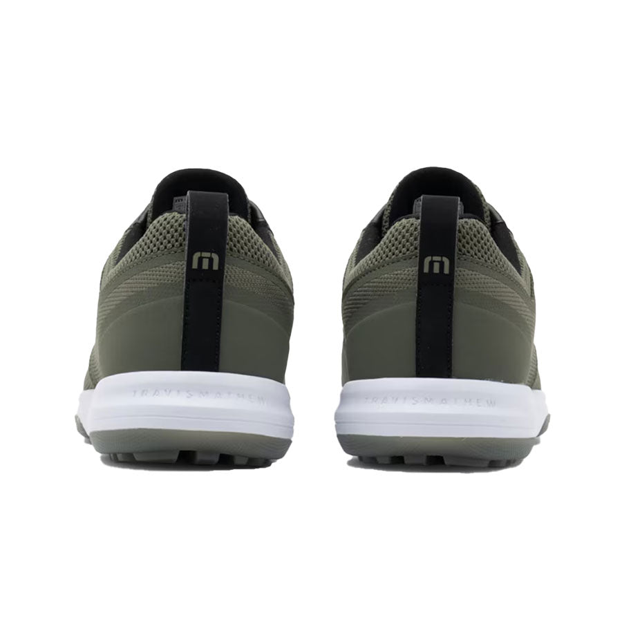 TravisMathew The Daily Pro Hybrid Golf Shoes Dusty Olive