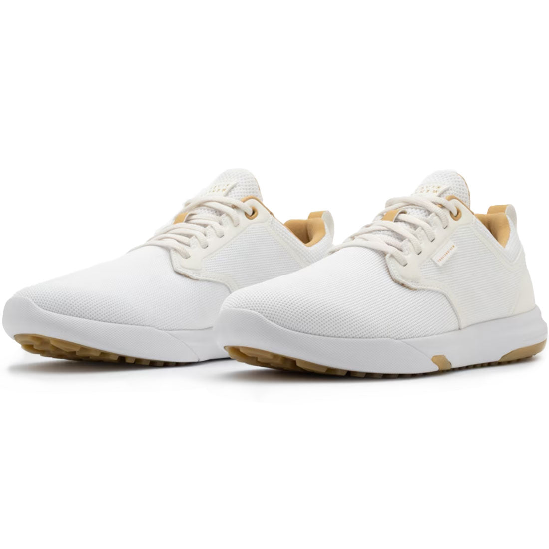 TravisMathew The Daily Pro Hybrid Golf Shoes White/Gum
