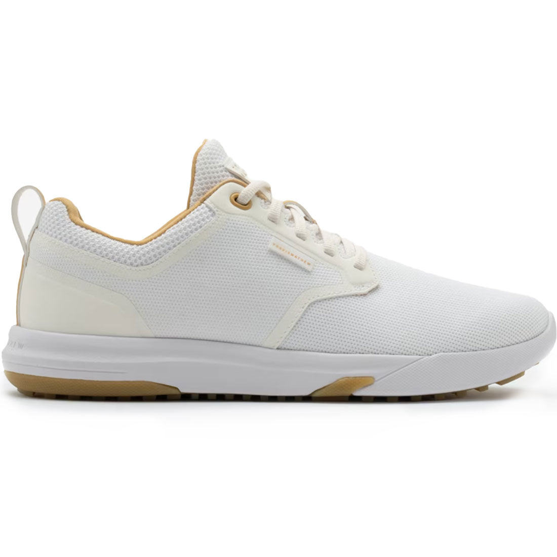 TravisMathew The Daily Pro Hybrid Golf Shoes White/Gum