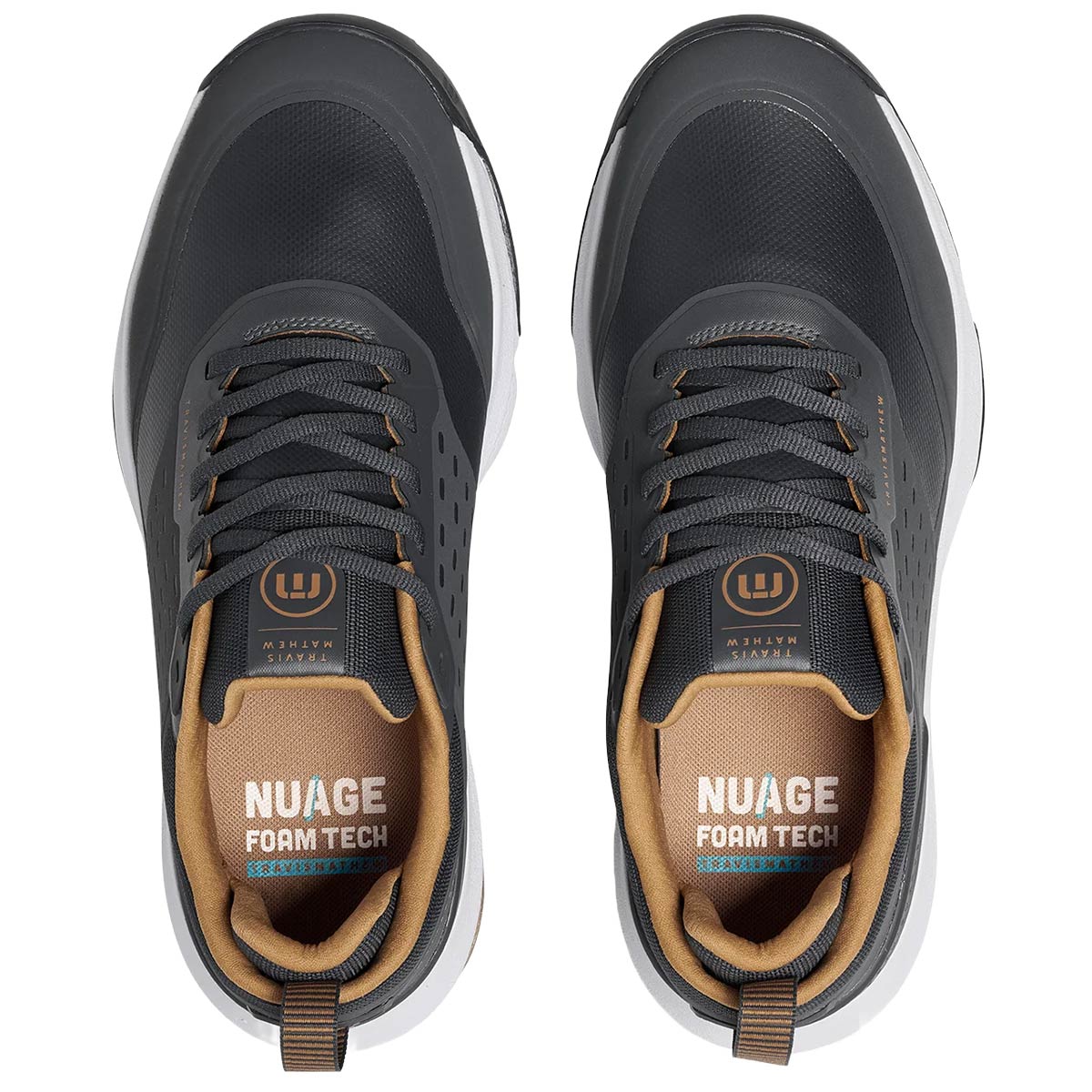 TravisMathew The NuAge Mega Golf Shoes Ebony/Almond