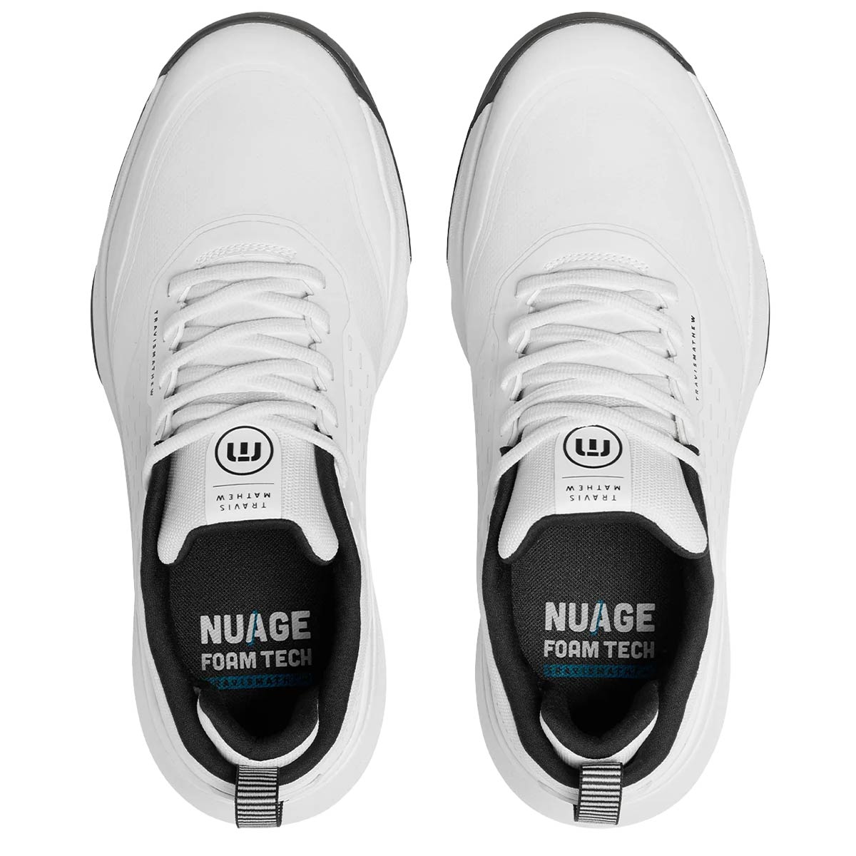 TravisMathew The NuAge Mega Golf Shoes White/Black