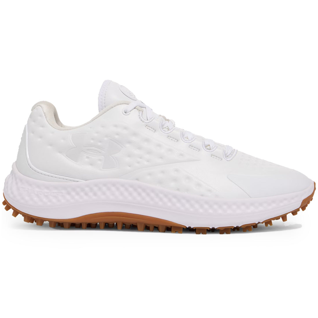Under Armour Curry 1 Golf Shoes White/Gum