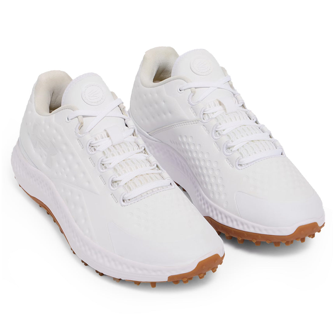 Under Armour Curry 1 Golf Shoes White/Gum – Golf Discount