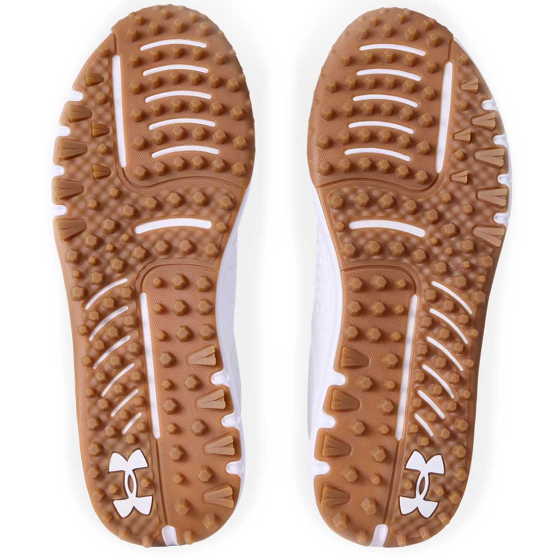 Under Armour Curry 1 Golf Shoes White/Gum – Golf Discount