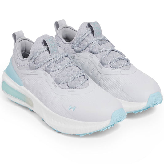 Under Armour Women's Phantom Fore Golf Shoes Distant Grey/Stream
