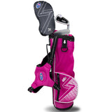 US Kids Golf Juniors UL7-39 3-Piece Complete Set Pink/White