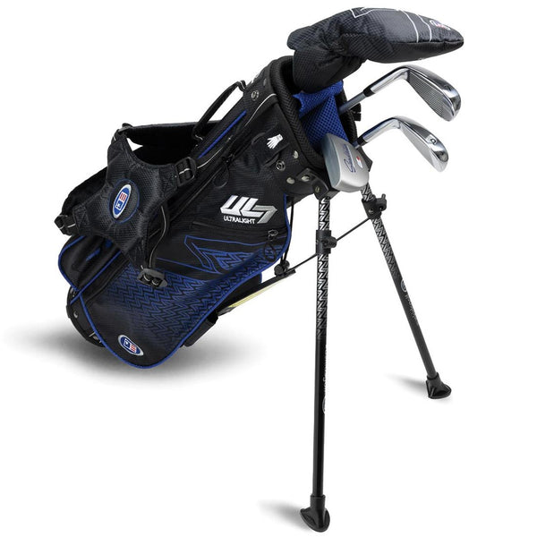 U.S  kids  colf ゴルフバックセット US Kids Golf Juniors UL7-45 4-Piece Complete Set Black/Navy – Golf