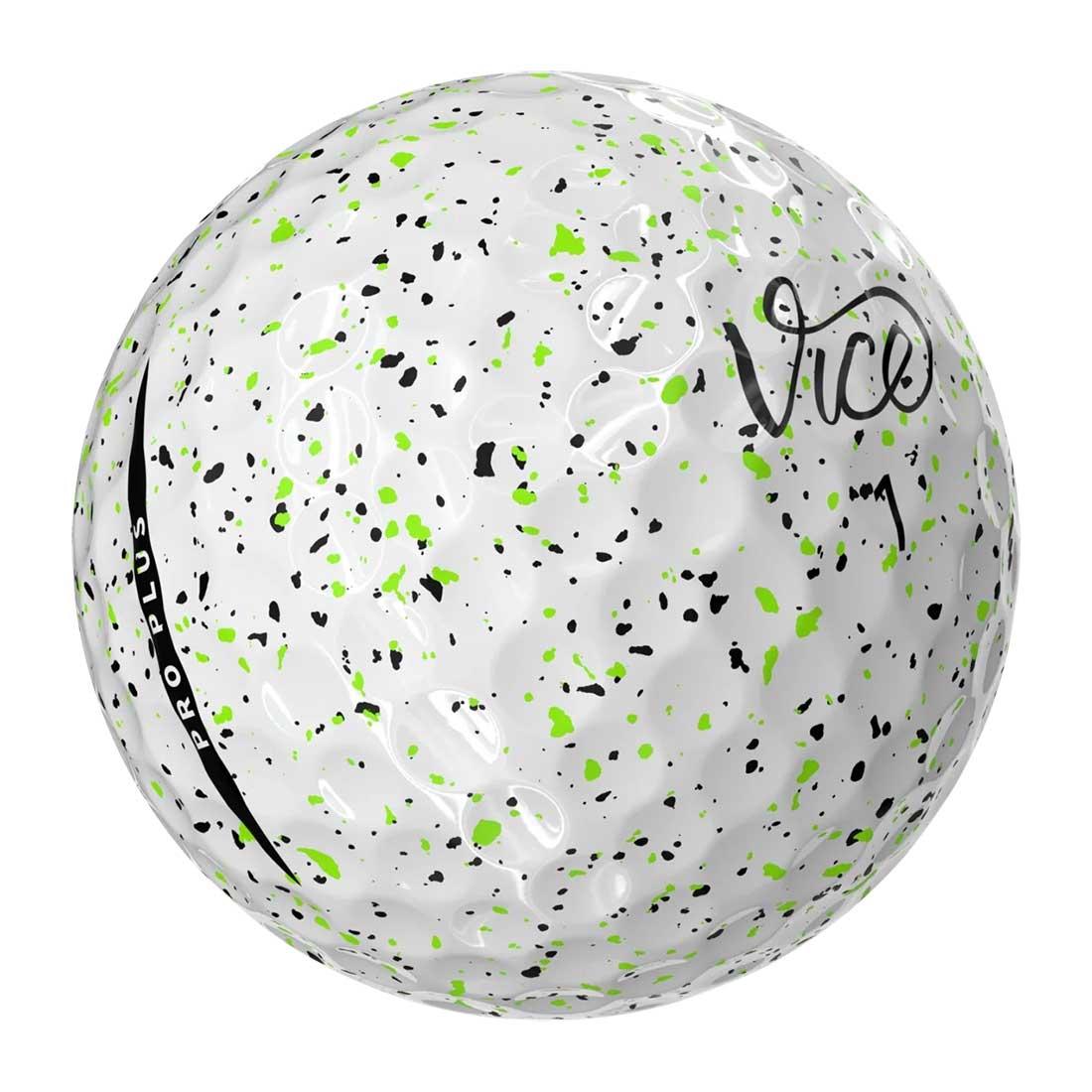 Vice Pro Plus Drip Lime Golf Balls
