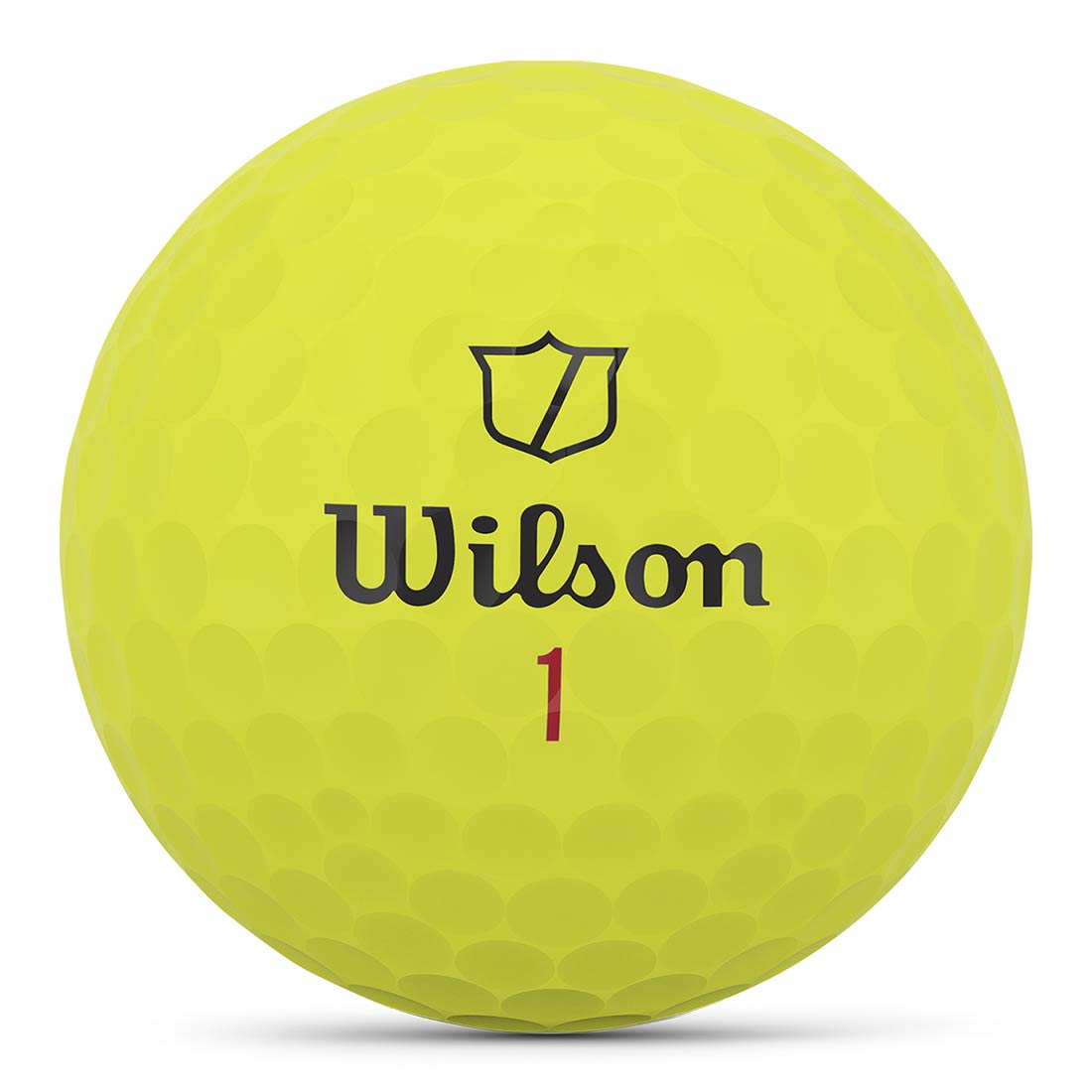 Wilson Staff Model X Yellow Personalized Golf Balls