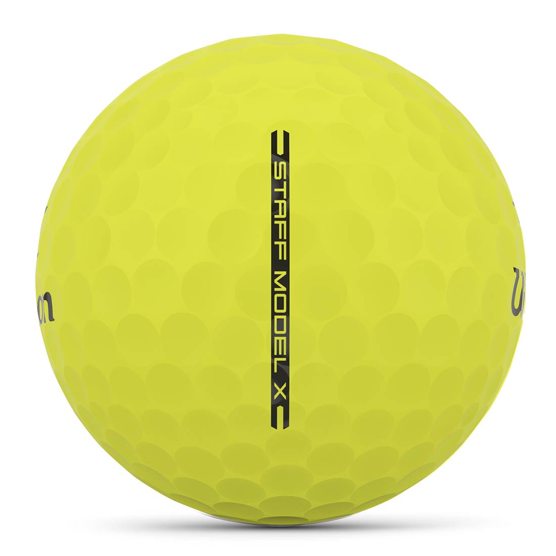 Wilson Staff Model X Yellow Personalized Golf Balls