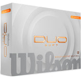 Wilson DUO Soft Orange Golf Balls