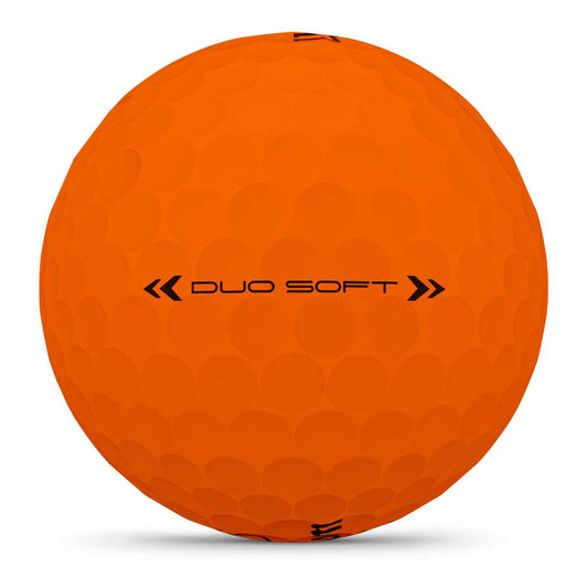 Wilson DUO Soft Orange Golf Balls