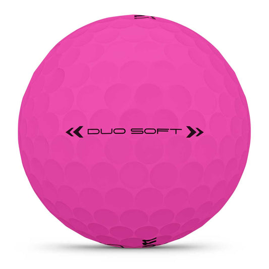Wilson DUO Soft Pink Golf Balls