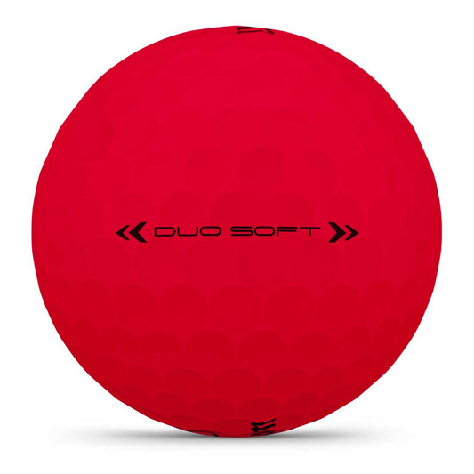 Wilson DUO Soft Red Golf Balls