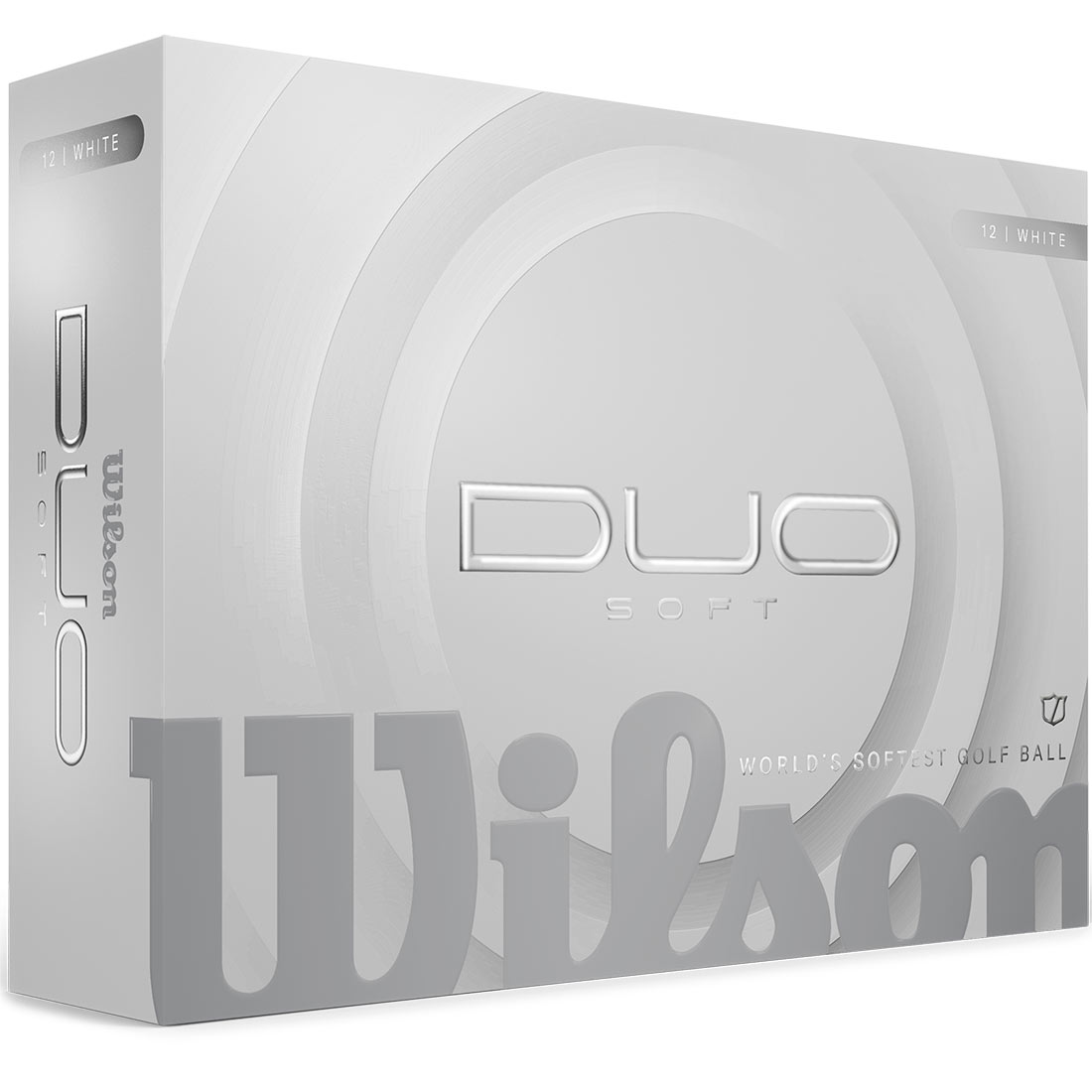 Wilson DUO Soft White Personalized Golf Balls