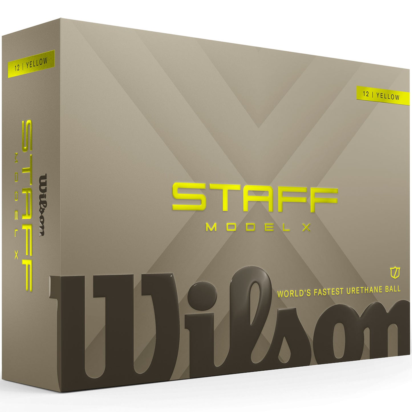 Wilson Staff Model X Yellow Golf Balls