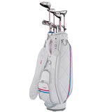 XXIO Women's 13 10-Piece Complete Set White/Bordeaux