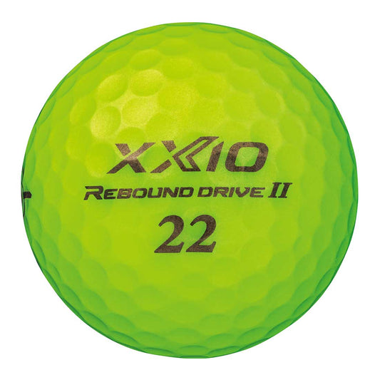 XXIO Rebound Drive 2 Lime Yellow Golf Balls