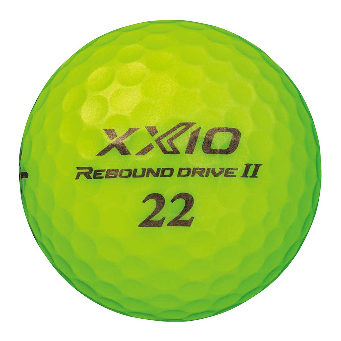 XXIO Rebound Drive 2 Lime Yellow Golf Balls