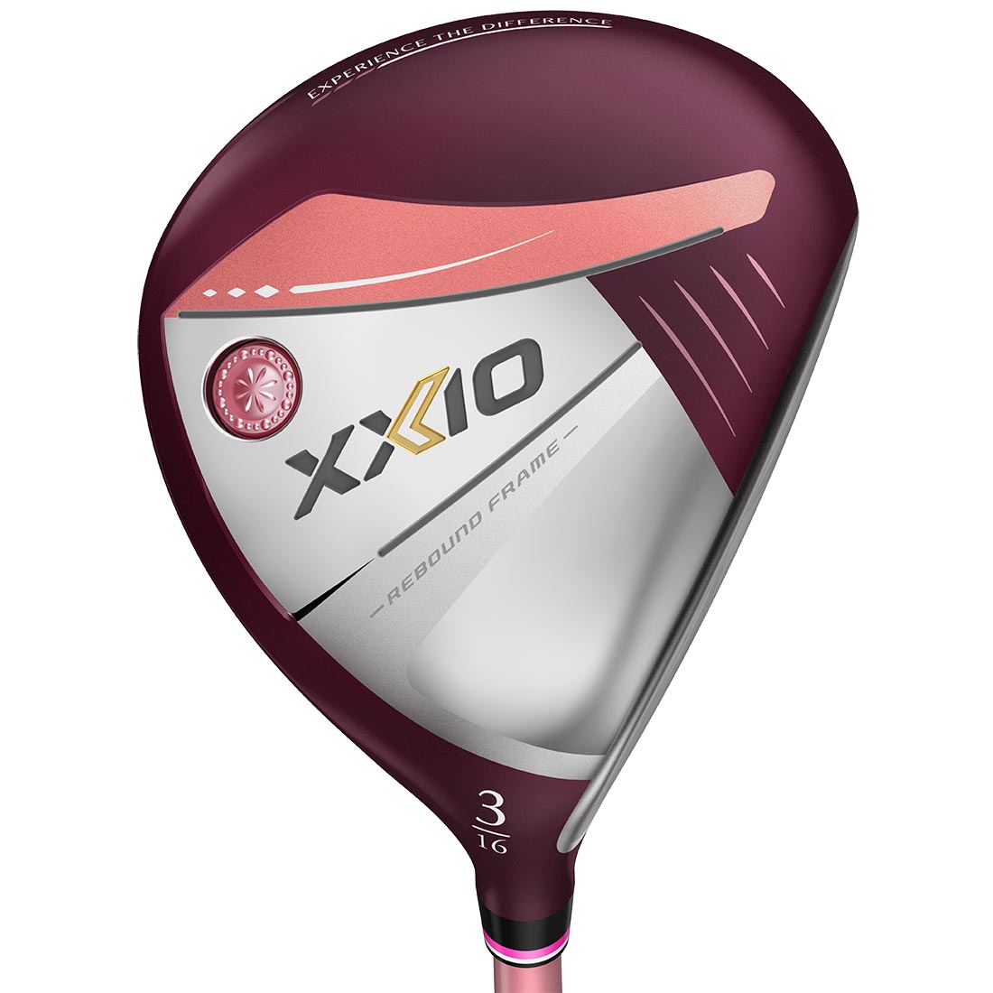 XXIO Women's 13 10-Piece Complete Set White/Bordeaux