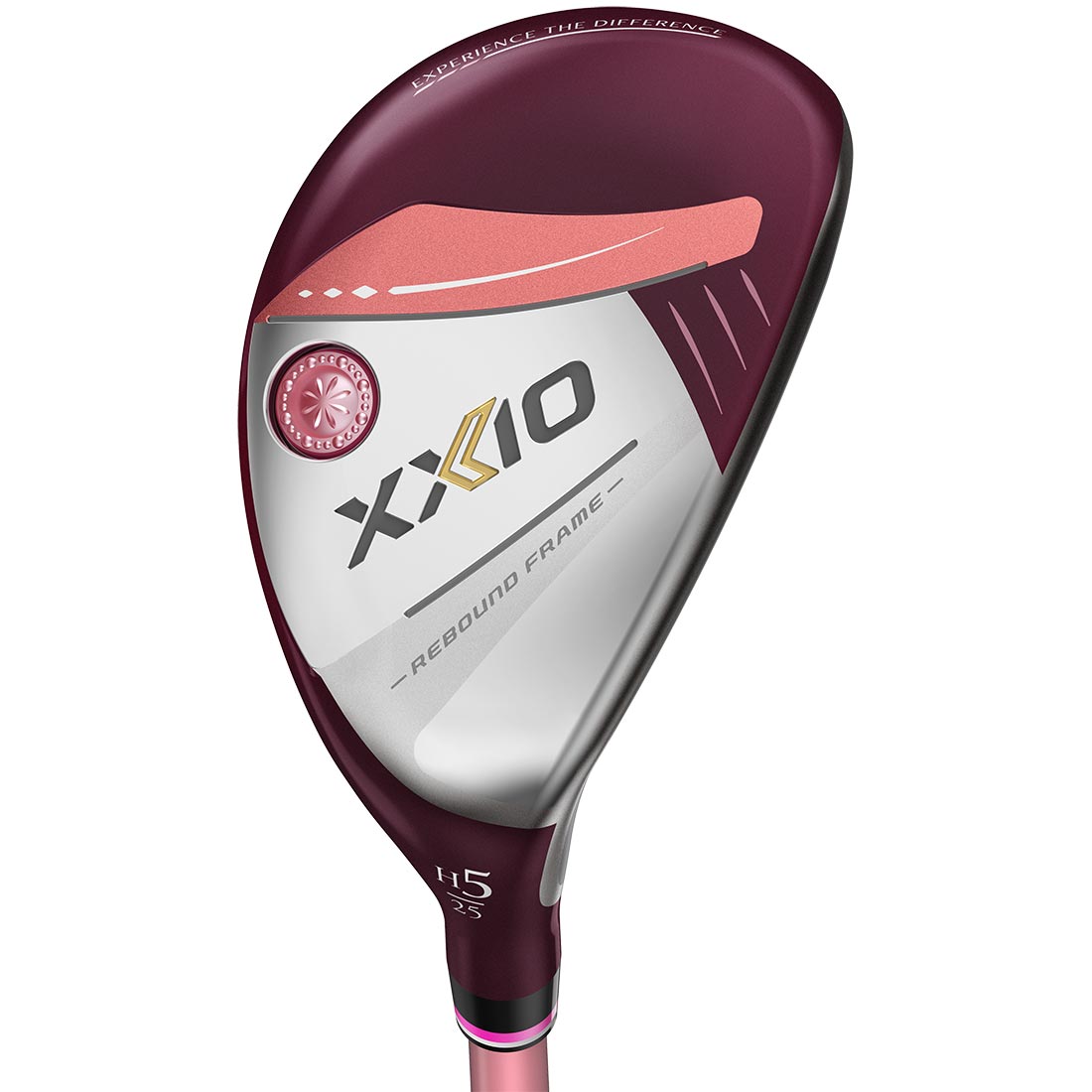 XXIO Women's 13 10-Piece Complete Set White/Bordeaux